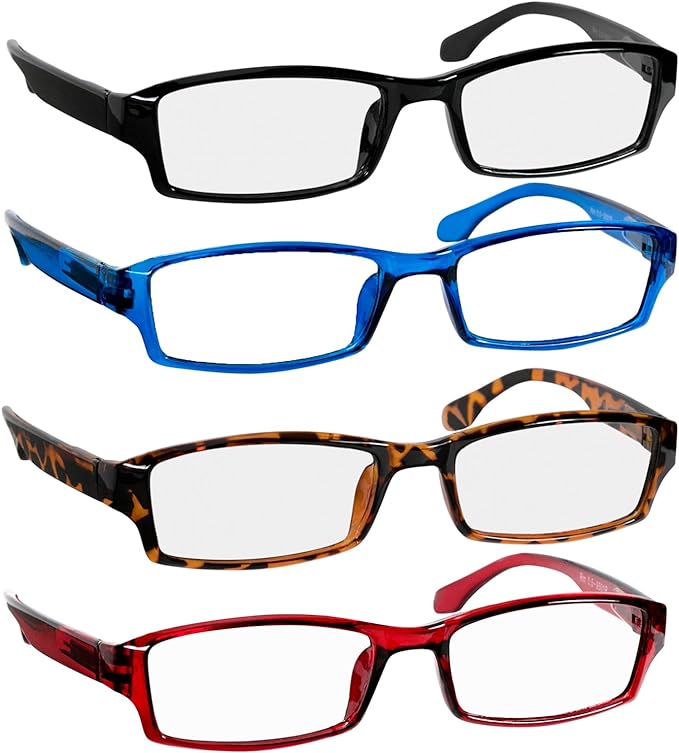 TruVision Readers Reading Glasses, Comfort Spring Hinges