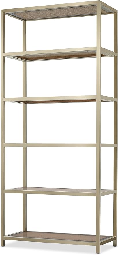 Hooker Melange Etagere with a Sturdy Steel Frame Furnishings