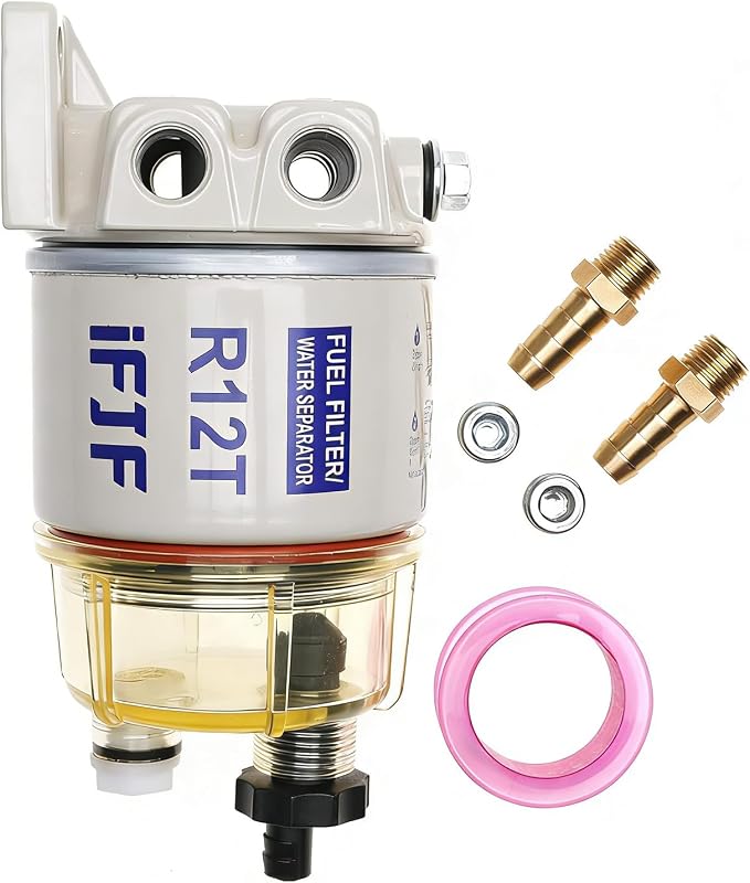 iFJF R12T Fuel Water Separator Marine Assembly
