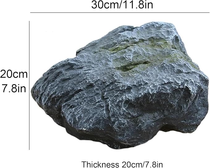 Outdoor Fake Rock Cover Realistic Lightweight Fiberglass Artificial Landscape