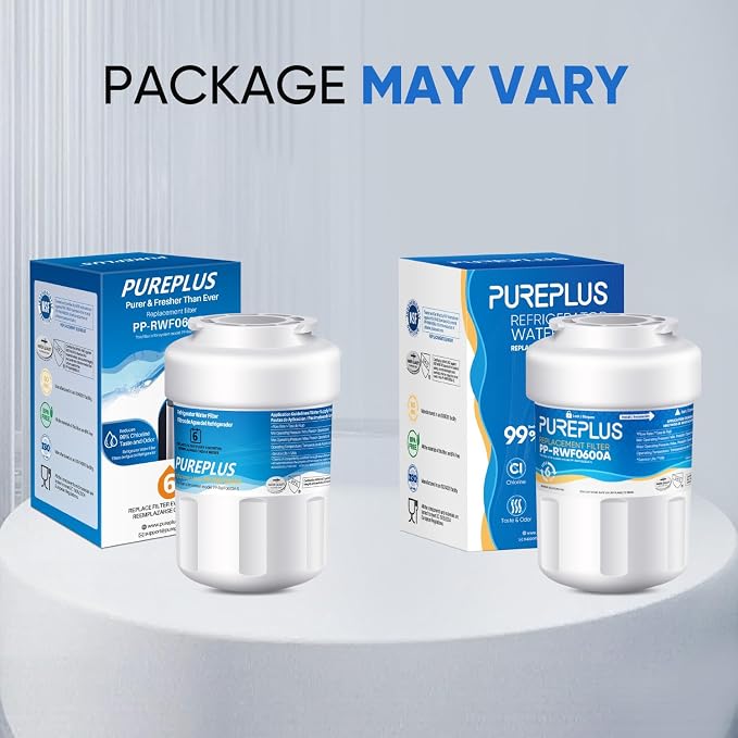PUREPLUS Replacement for MWF® Refrigerator Water Filters, SmartWater® MWFP