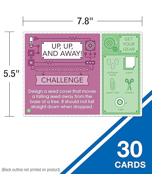 Carson Dellosa Stem Challenges, Seasonal, Physical, Life, Earth and Space Science Kits for Kids Ages 8-12, Educational Games and Experiments for 3rd Grade and Up