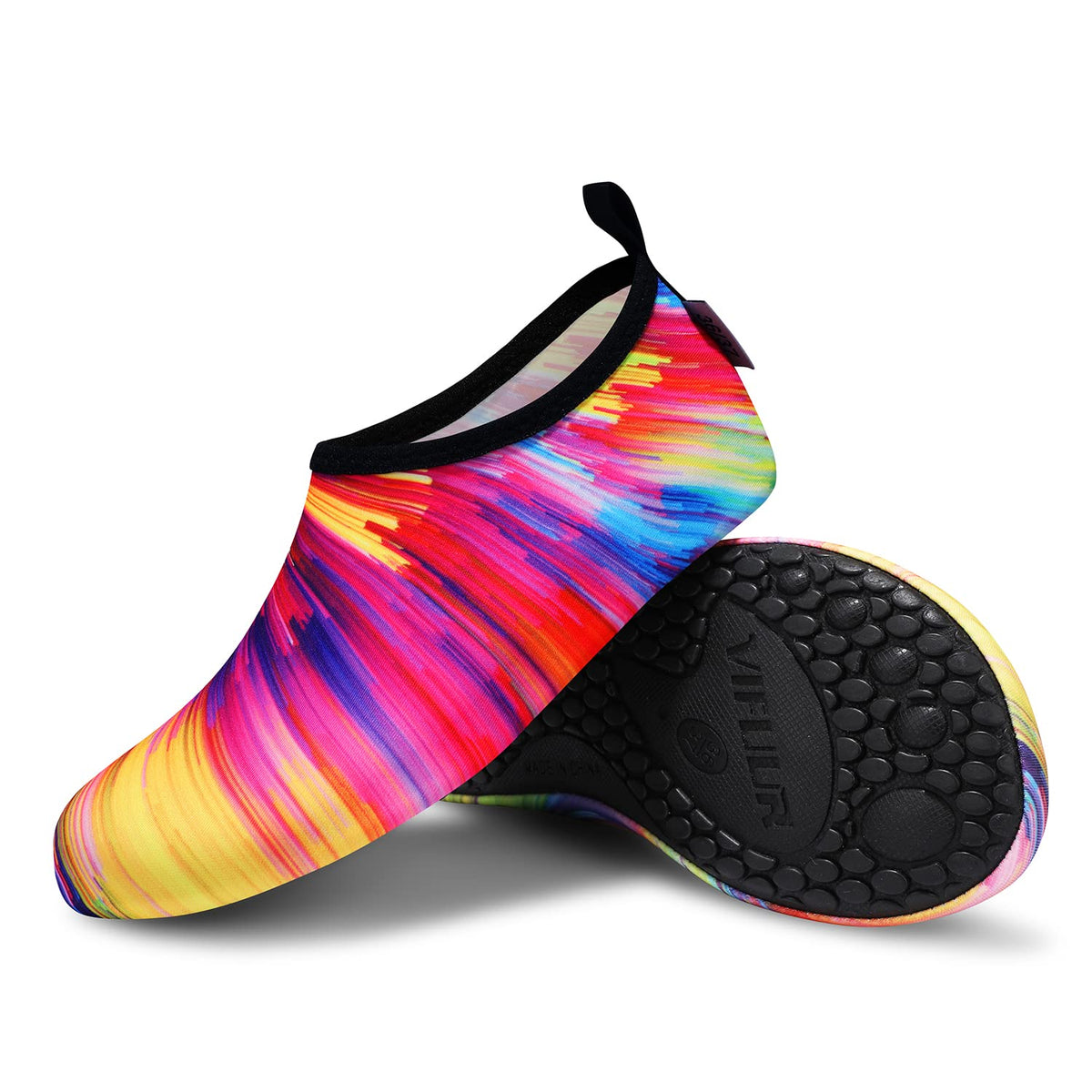 VIFUUR Water Shoes for Men Women Barefoot Quick Dry Aqua Socks Slip On