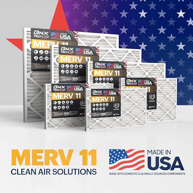 BNX TruFilter 20x20x1 Air Filter MERV 11