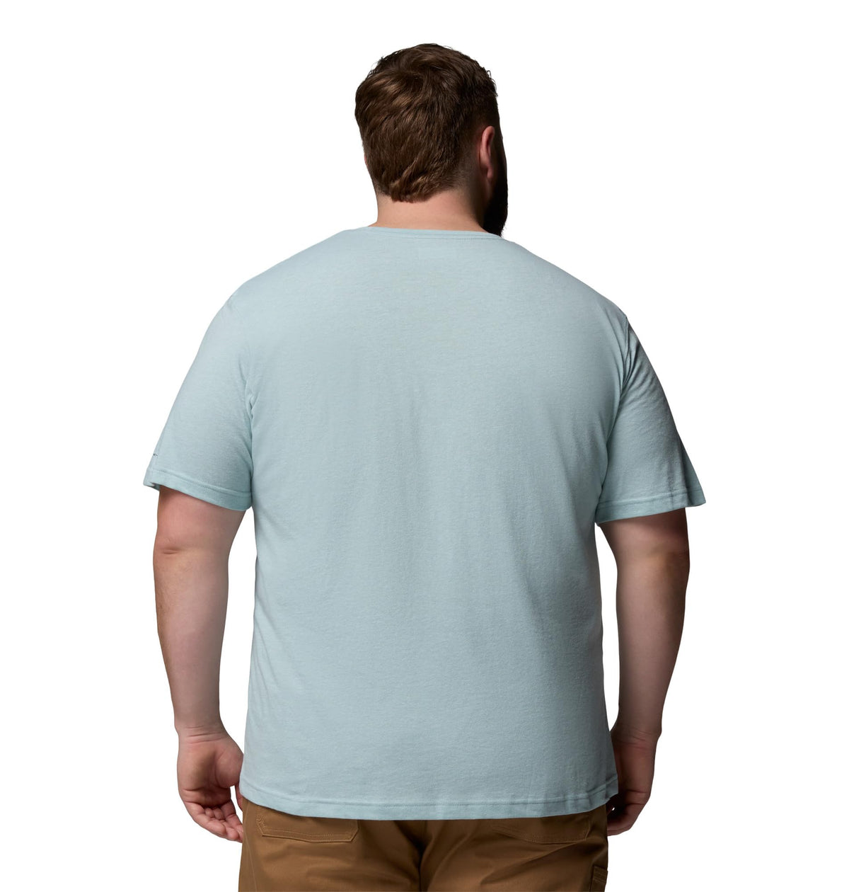Columbia Men's Thistletown Hills Short Sleeve T-Shirt, Crushed Blue/Heather, XX-Large