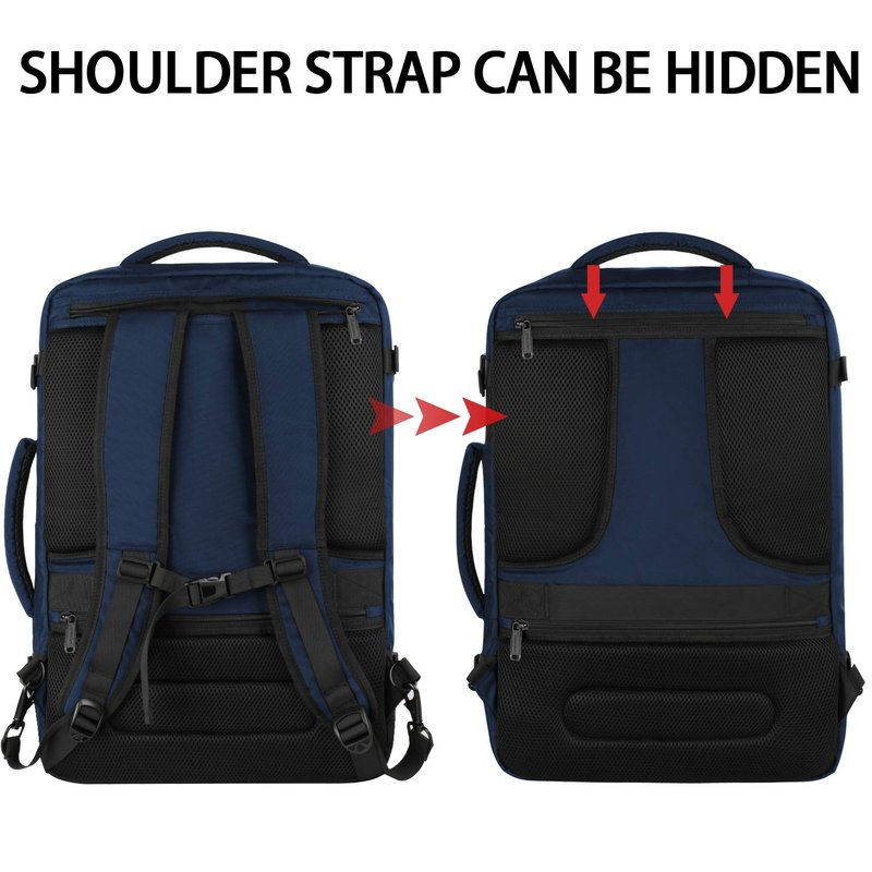 Vancropak Carry on Backpack, 40L Expandable Travel Backpack for Airplane
