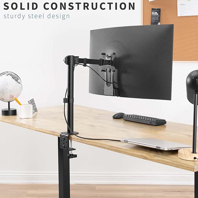 VIVO Quick Attach VESA Adapter Plate Bracket Designed for Samsung T55 Series Monitors, VESA up to 100x100, Black, MOUNT-SGT55