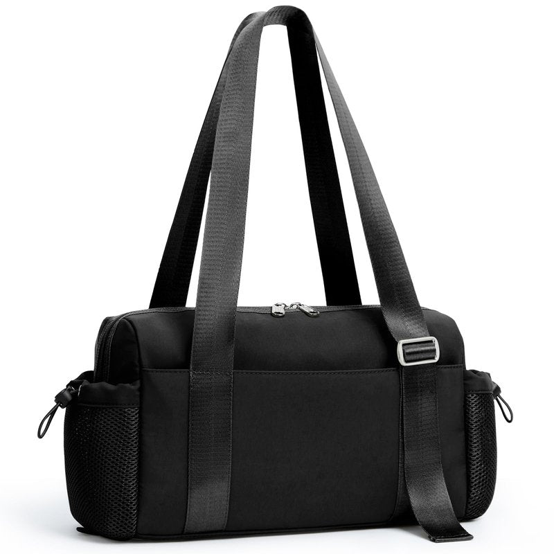 WLLWOO Small Gym Bag Wet Pocket Women Mini Tote Yoga Duffle Bag Lightweight Workout Bag for Dance Weekends Sports