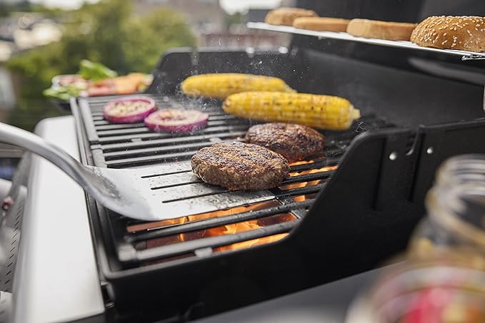 Weber Spirit E-310 Liquid Propane Gas Grill for Outdoor Cooking and BBQ, 3 Burners, Black