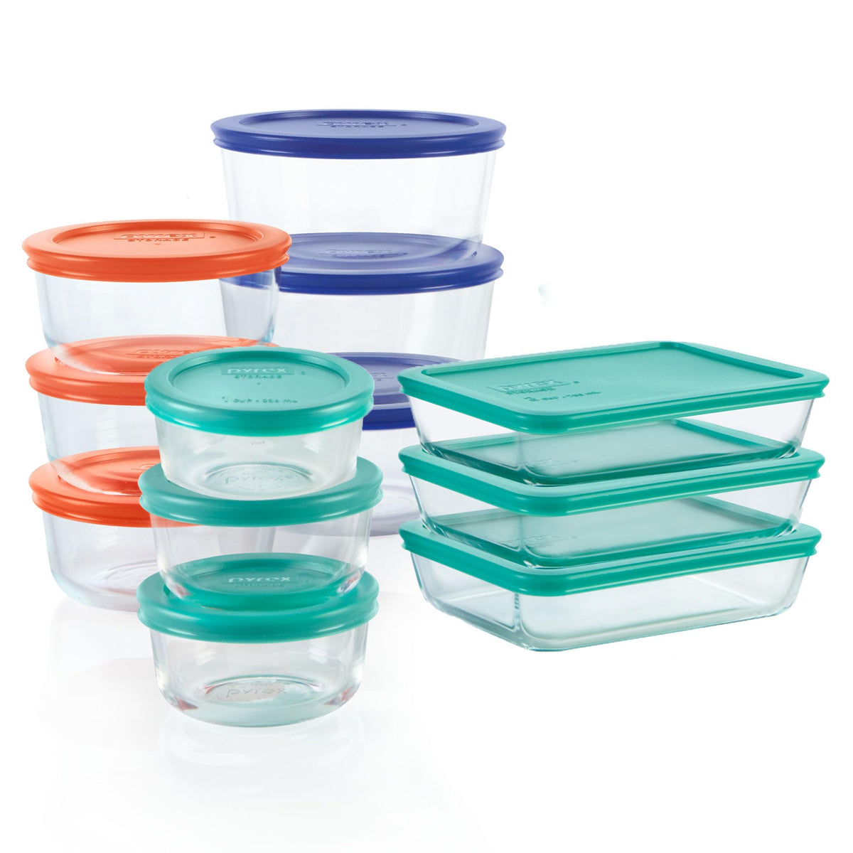 Pyrex Simply Store (7-Pack) Glass Food Storage Containers Set