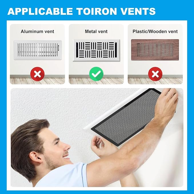 4-Pack 7"x13" Powerful Magnetic Vent Covers
