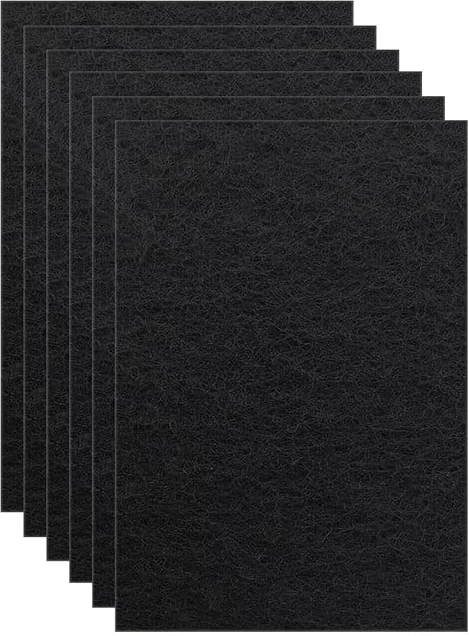 6 Pack Carbon Filters Compatible