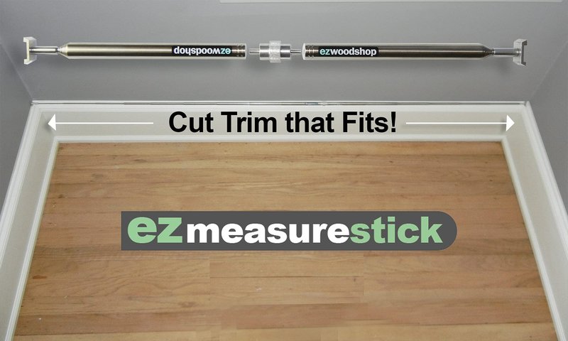 Extendable Measuring Stick Tool | Pinch Stick for Woodworking | No Numbers, No Mistakes | Carpentry, Woodworking, Hobbies, and Remodeling Projects.