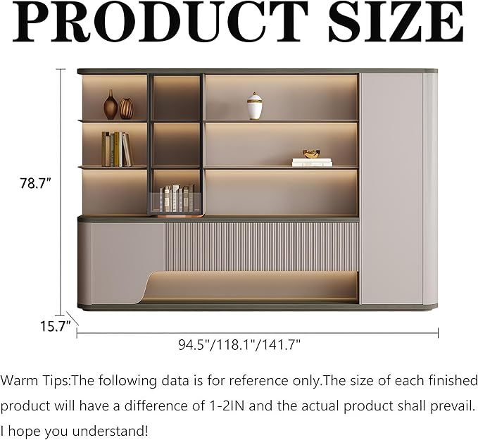 Modern L Shaped Desk, 102.4 inch Large Desk with Storage, Executive Desks for Home Office No Installation Required with Drawers and Lockable, Without Desk or Computer Chair (Filing Cabinet)