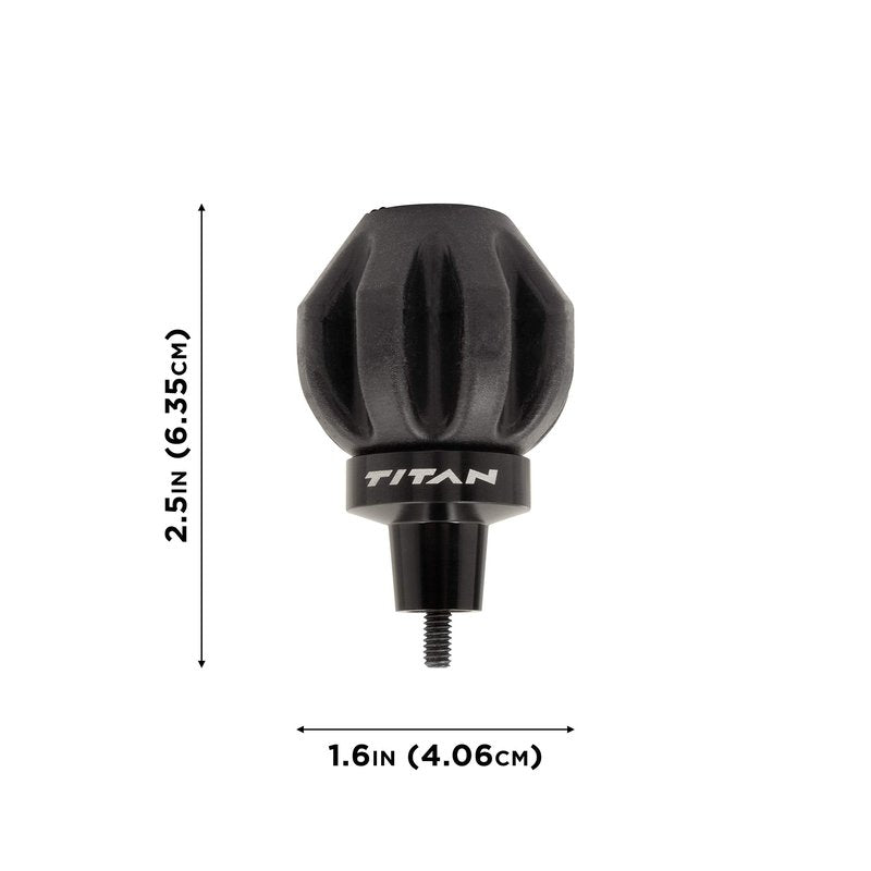 Allen Company Titan Crossbow Bolt De-Cocking Head, Standard Arrow Threads, Black