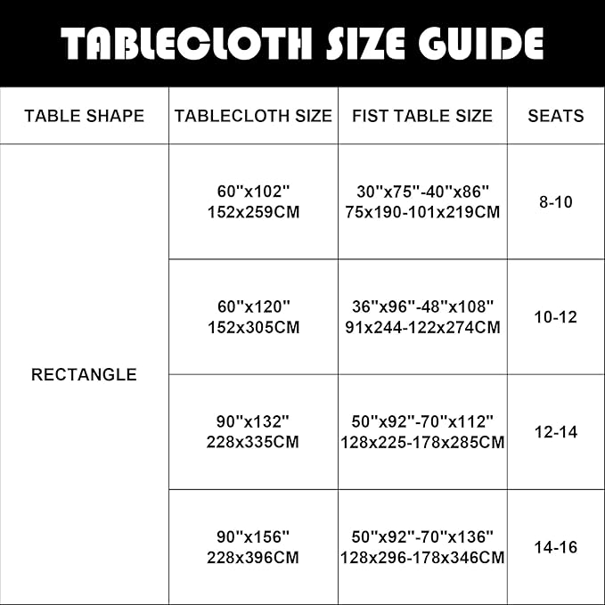 6 Pack Red Tablecloth 60 x 120 Inch Table Cloth for 8 Foot Rectangle Tables, Wrinkle Resistant Washable Polyester Fabric Table Covers for Party, Wedding,Dining,and Banquet