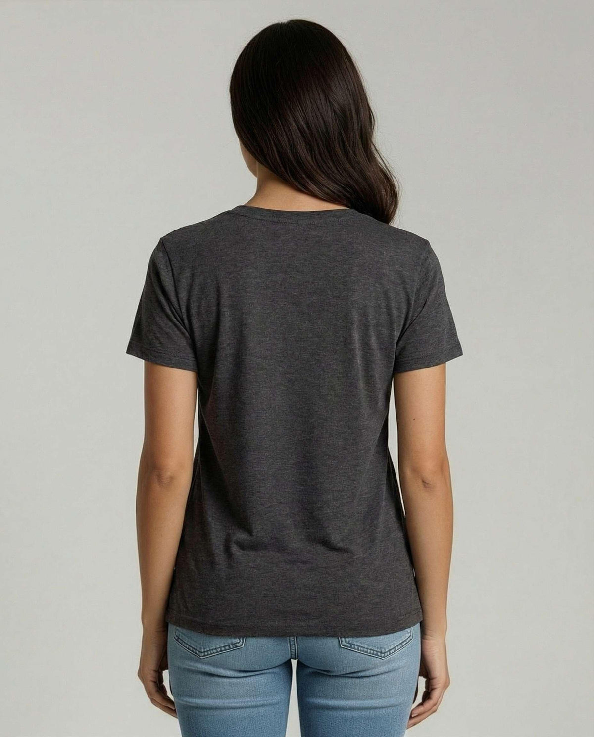 4 Pack Women's Cotton T Shirts Short Sleeve Scoop Neck Basic Casual Tops