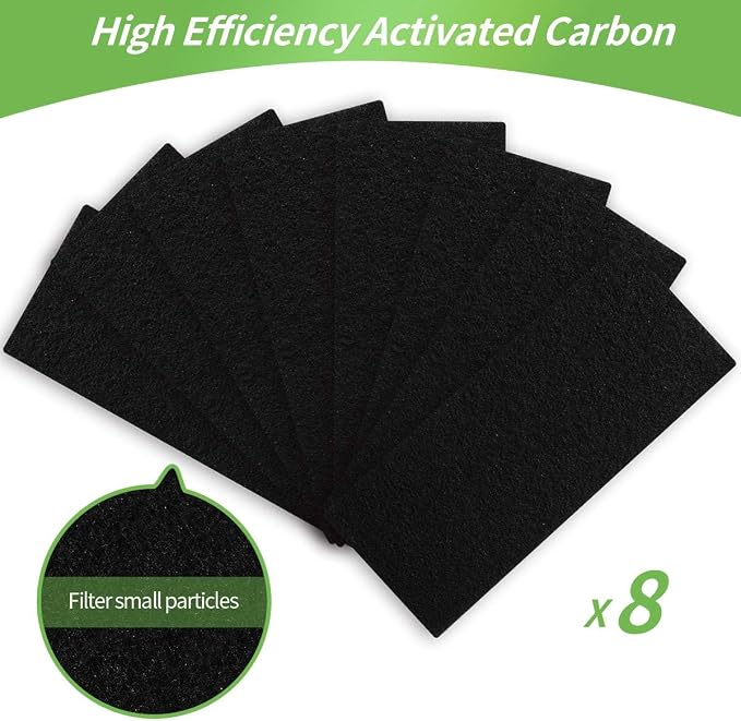 DerBlue Replacement True HE-PA Filter Compatible