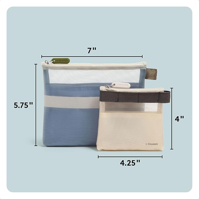 U Brands Tech Pouch Combo, Set of 2