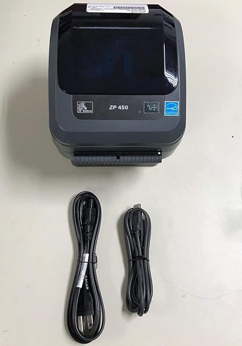 ZEBRA ZP 450 Label Thermal Bar Code Monochrome Printer ZP450-0501-0006A (Renewed)