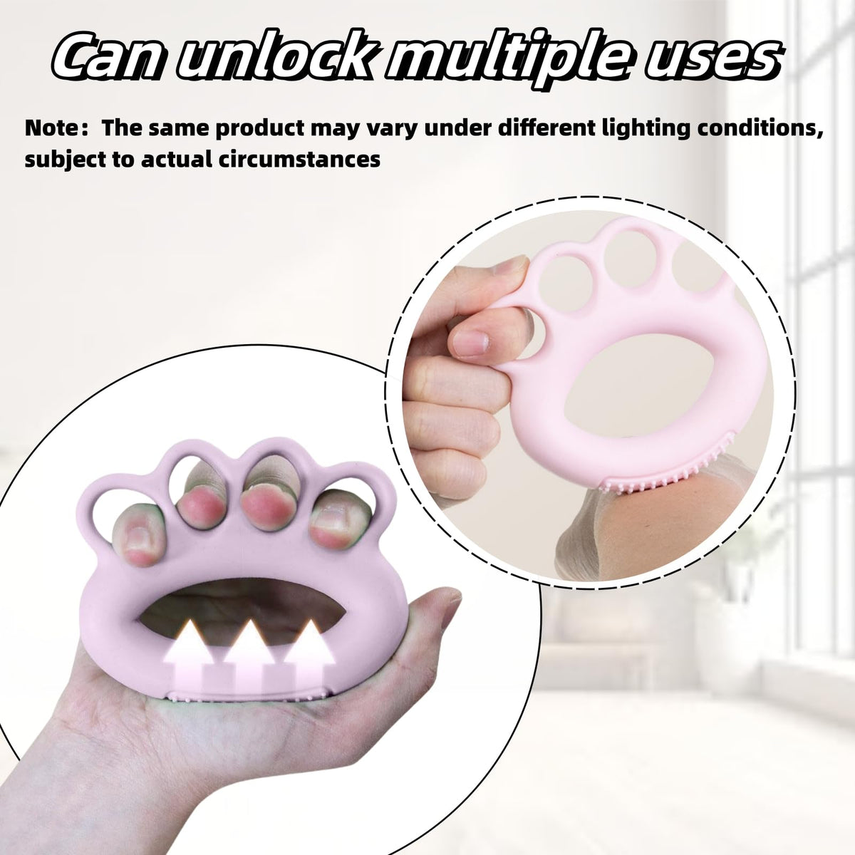 DEEYOTA Finger Exerciser & Hand Strengthener Rehab,Hand Exercisers for Therapy,Hand Exerciser,Grip Exerciser Hand Strengthener（4 Pcs）