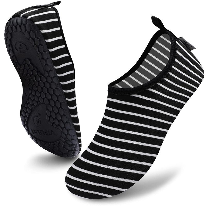 VIFUUR Water Sports Unisex Shoes BlackStripes - 11-12 W US / 9.5-10.5 M US (42-43)