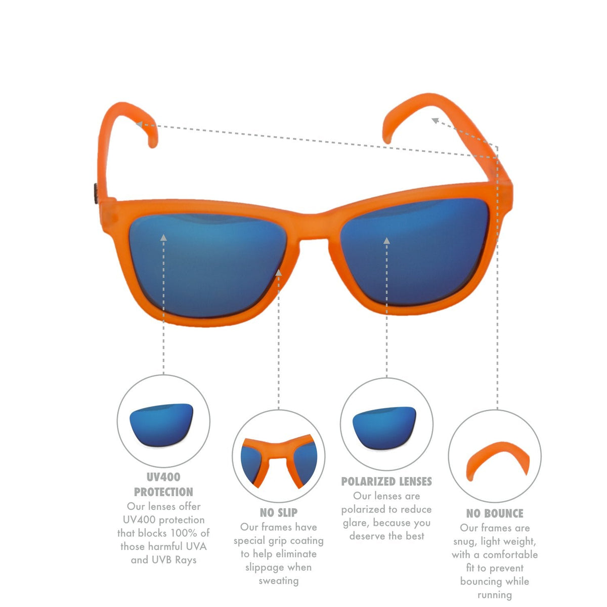 Goodr© Sunglasses - OG Donkey Goggles