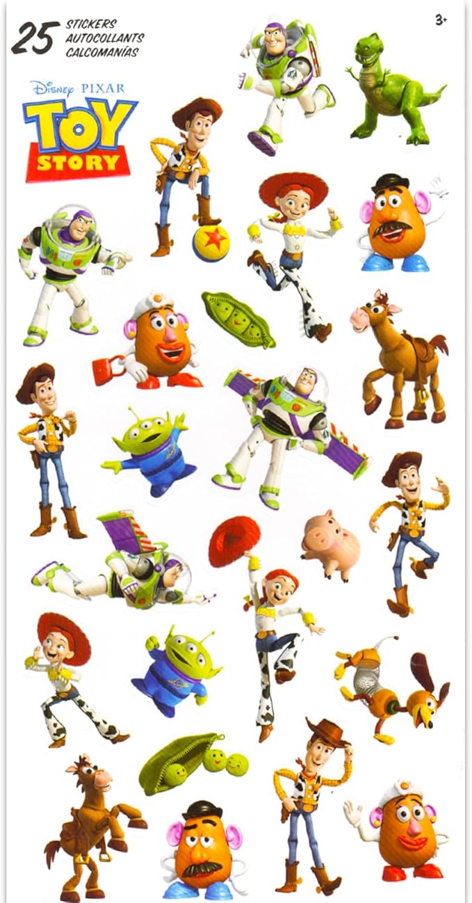 Disney Toy Story Backpack with Lunch Box Set - Bundle with 16" Woody and Buzz Lightyear Backpack, Lunch Bag, Water Bottle, Stickers, More | Toy Story 5 School Bag Set for Kids, Boys, Teens
