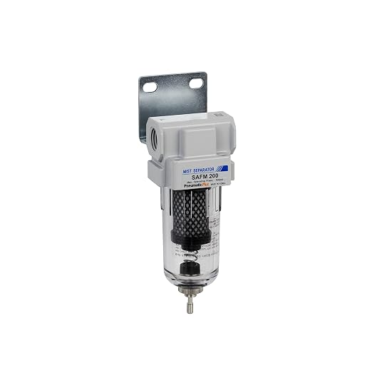 PneumaticPlus SAFM200-N02B Compressed Air Coalescing Filter, 0.1 Micron