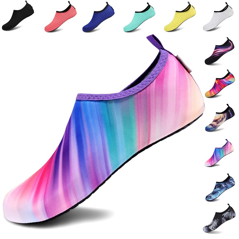 VIFUUR Water Sports Unisex Shoes Multi/Diagonal - 9-10 W US / 7.5-8.5 M US (40-41)