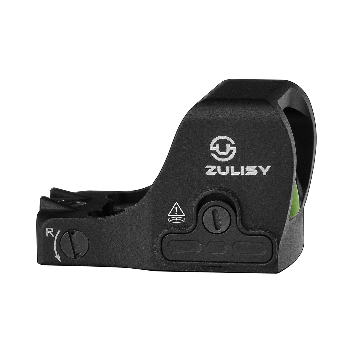 ZULISY Otter 3 MOA Green Dot Open Reflex Sight, fit RMS RMS-c/507k 407k Footprint Pistol Mount, Shake to Awake 1x21mm Micro Optics Compact Scope, Shockproof, Lightweight