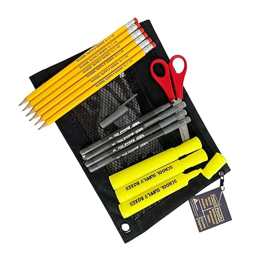 School Supply Box Bundles | Tailored Academic Kits for K-12 & College Students | Reading, Writing, and Organizational Tools Food (Lapboard Bundle, 1 Box)