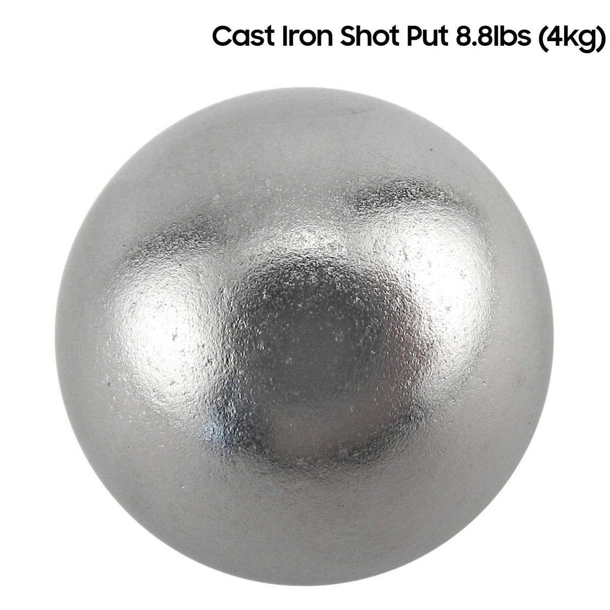 AKABIKE 10Cent Sports Iron Shot Put (2.7kg to 7.2kg) (6lb to 16lb)