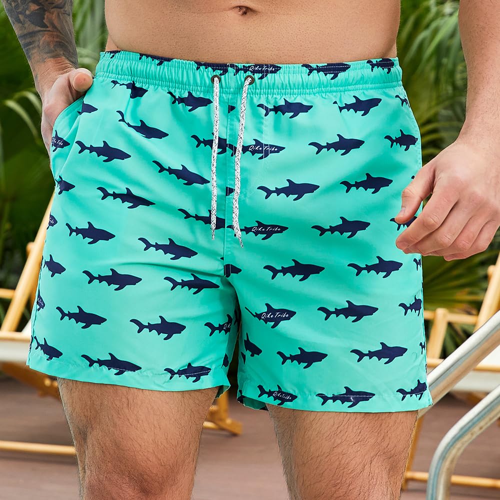 Dminyak Men's Quick Dry Swim Trunks - Beach Vacation Essentials Board Shorts