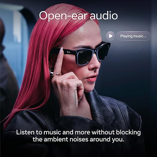 Ray-Ban Meta (Gen 2), Skyler, Shiny Mystic Violet | Smart AI Glasses for Men, Women — 2x Battery Life — 3K Ultra HD Resolution — 12 MP Ultra-Wide Camera, Audio, Video — Transitions® Amethyst Lenses