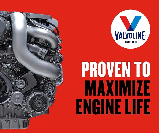 Valvoline High Mileage with MaxLife Technology 10W-30 Synthetic Blend Motor Oil
