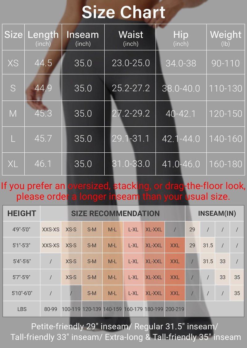 YEOREO Workout Leggings Womens No Front Seam Straight Leggings 35" High Waist Buttery Eddiy Gym Yoga Pants Dark Gray XS