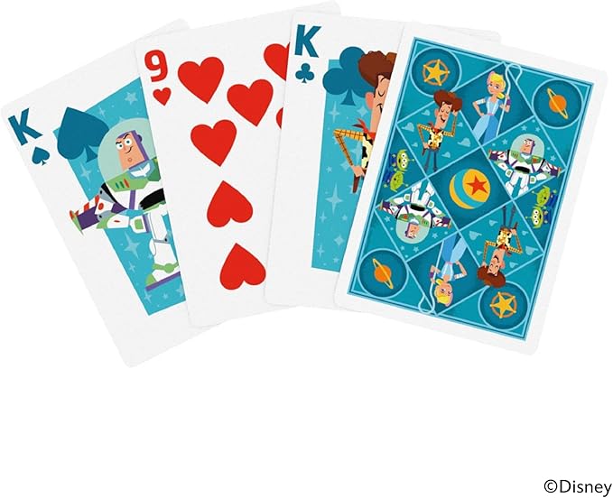 Bicycle Disney Toy Story Inspired Playing Cards, Featuring Woody, Buzz Lightyear, and More!