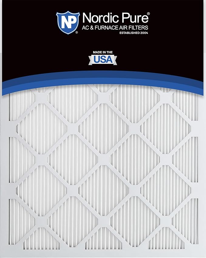 Nordic Pure 16x30x1 Tru Mini Pleat MERV 13 AC Furnace Air Filters – 2.5X More