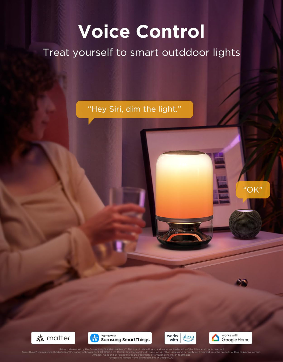 Govee Table Lamp 2 Pro x Sound by JBL, Smart Cordless Table Lamp with Speaker, Music-Light Sync, 16 Music Modes & 100+ Scene Modes, Work with Matter, DIY Customized Rechargeable Desk Lamp for Bedroom