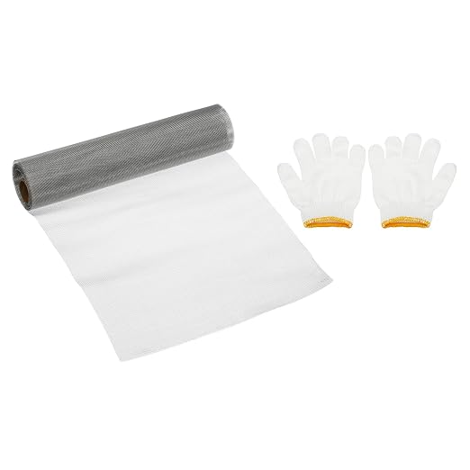 PATIKIL 40" L x 16" W Woven Wire Mesh, 30 Mesh 304 Stainless Steel Air Vent