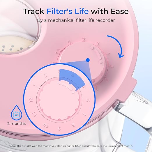 Waterdrop Glass Water Filter Pitcher