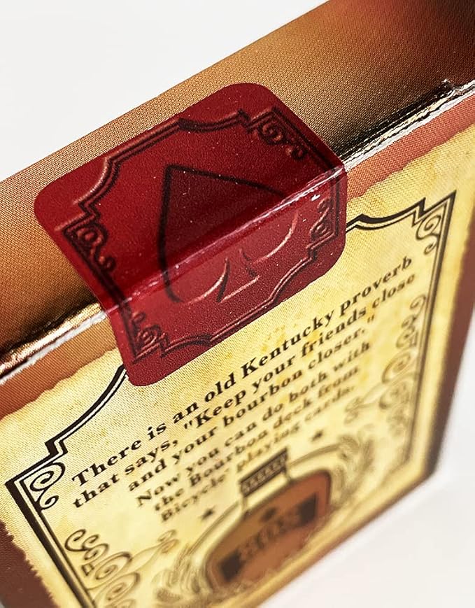 Bicycle Bourbon Playing Cards Brown'