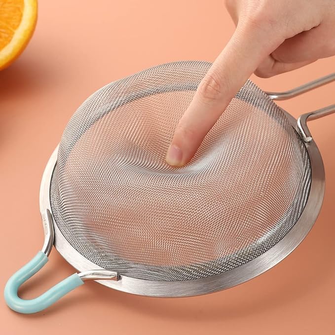 304 Stainless Steel 5.51 inch Fine Mesh Strainers