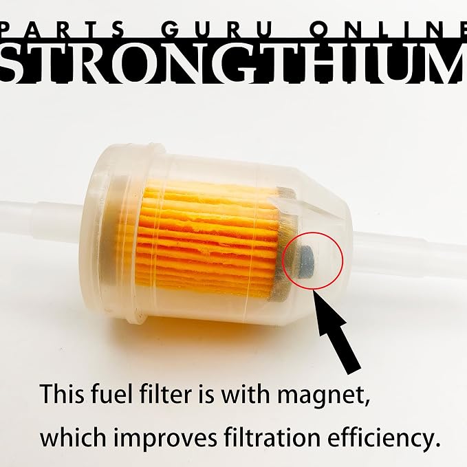 Strongthium 1/4" 5/16" Inline Fuel Filters