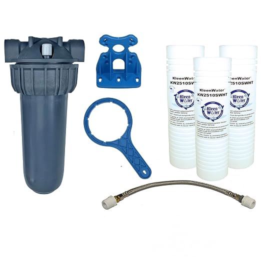 Dishwasher Water Filter, KleenWater KW2510HW Under Sink Filtration System