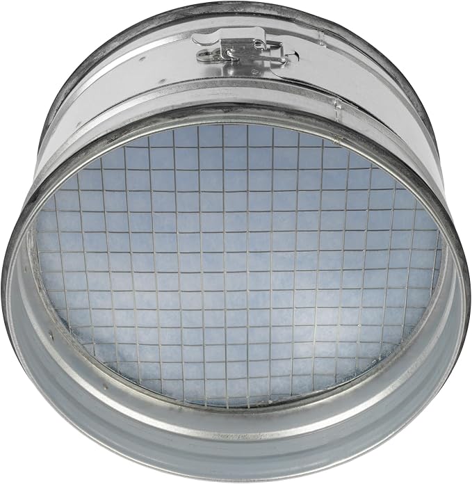 10" Inch Inline Round Duct Filter