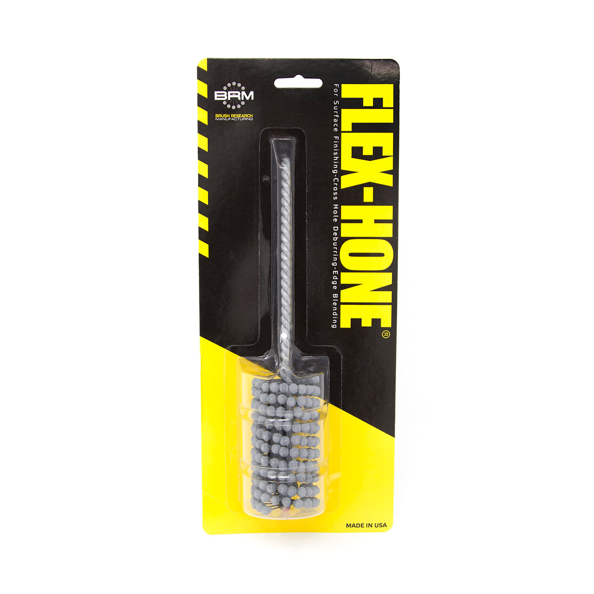 Brush Research BC11424 FLEX-HONE®, 1-1/4" (31.8mm) Diameter, 240 Grit, Silicon Carbide, For Mild Steel, Stainless Steel, Cast Iron and Softer Ferrous Materials