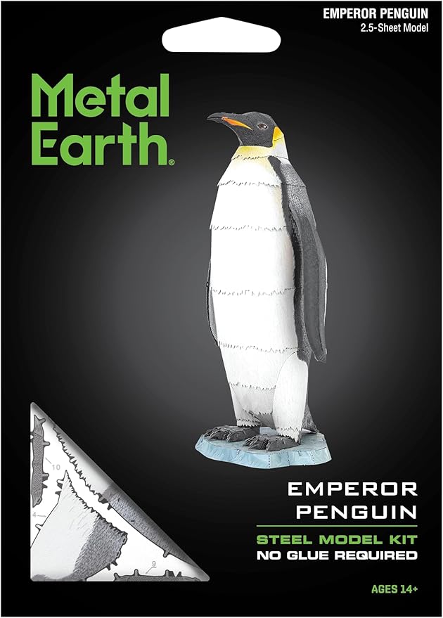 Metal Earth Emperor Penguin 3D Metal Model Kit Fascinations