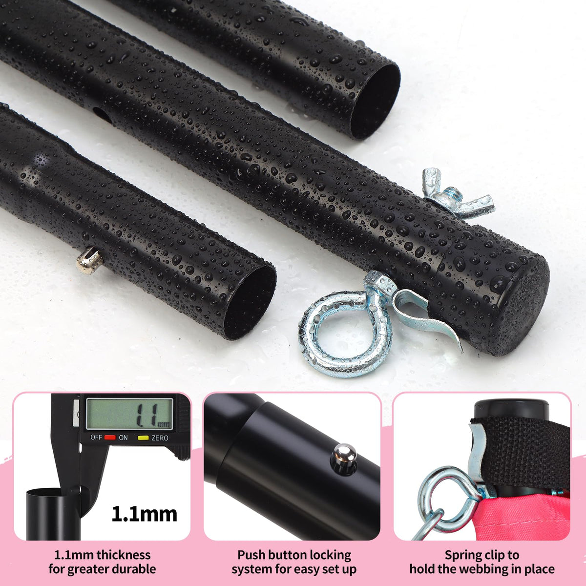 20ft Outdoor Volleyball & Badminton Combo Net Set for Backyard Beach with Adjustable Poles, Durable Anti-Sag Net, PU Volleyball, 2 Aluminum Rackets